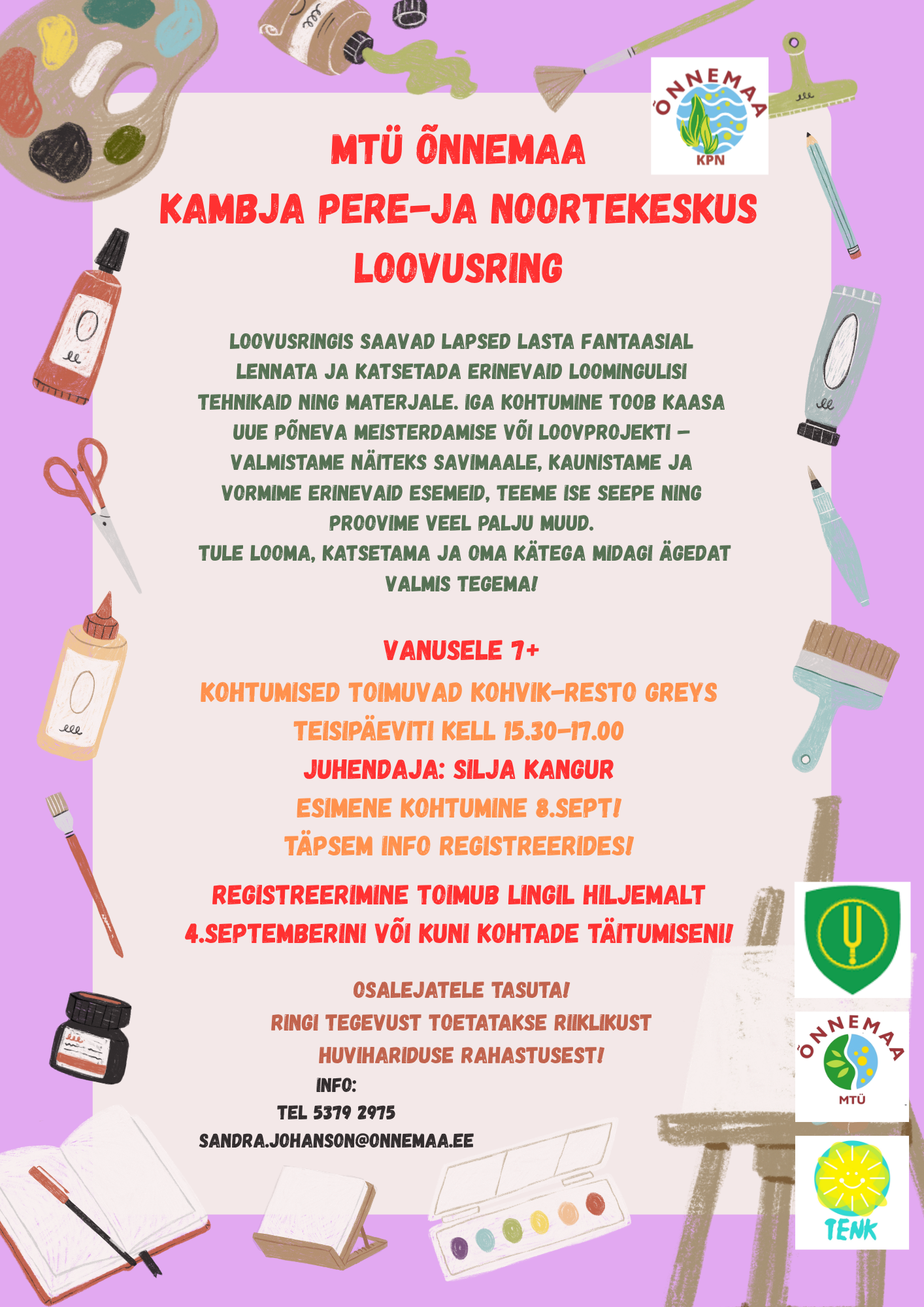 MTÜ ÕNNEMAA KAMBJA PERE-JA NOORTEKESKUS